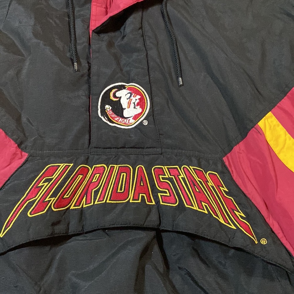 90’s Starter Florida State anorak Jacket - Picture 3 of 9